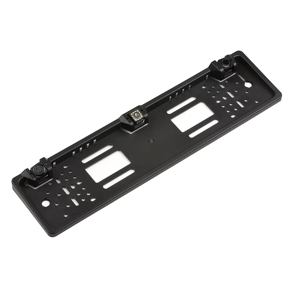 Docooler European License Plate Frame Backup Camera 12 LED Rear View Camera with Reversing System Parking Sensor