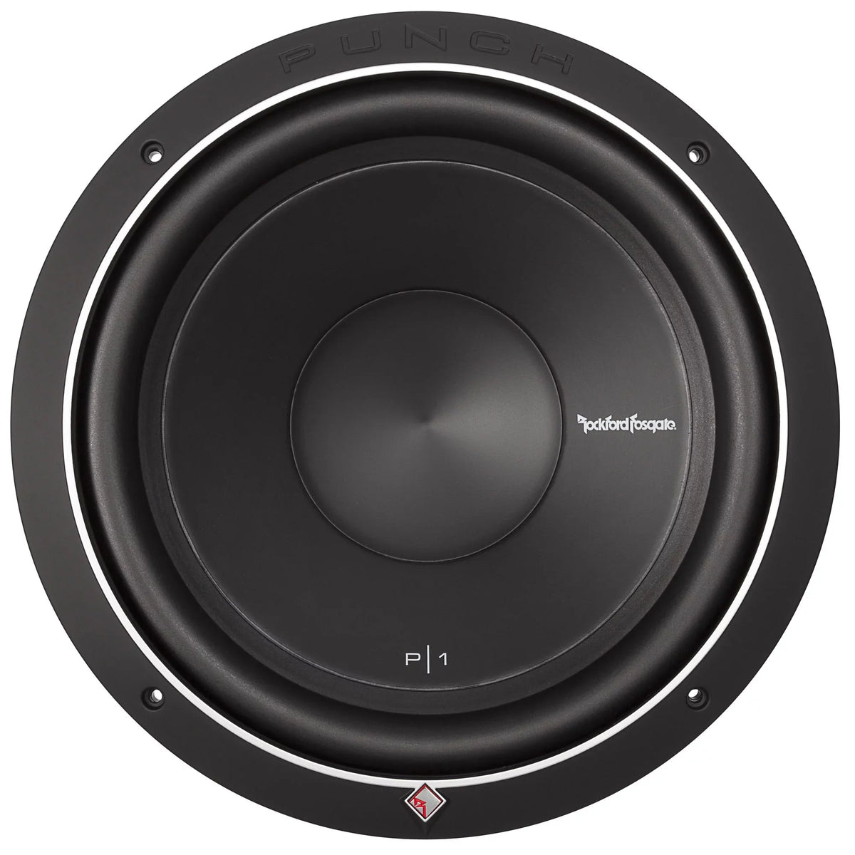 Rockford Fosgate - Two P1S4-12 12" Subwoofers - SVC (4-Ohm), 250 Watts Rms, 500 Watts Peak