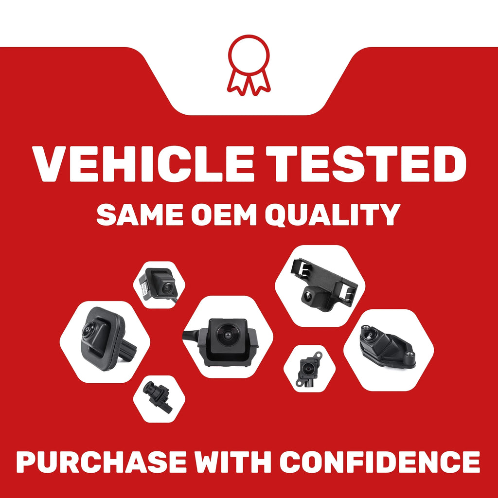 Master Taiaters Replacement for Dodge Challenger (2015-2019) Rear View Backup Camera OE Part # 4672760AB, 4672760AC