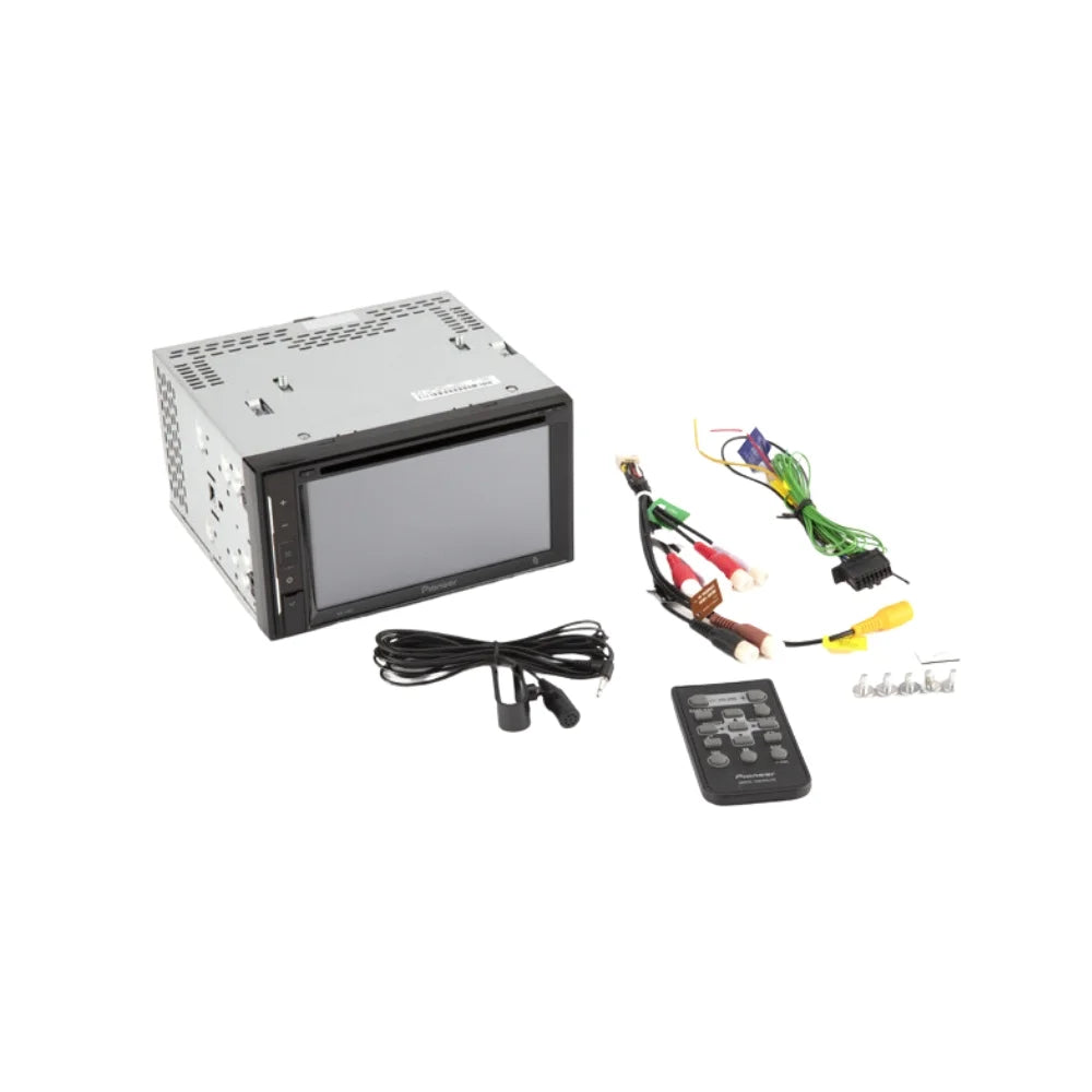 KIT2537 Bundle with Pioneer Multimedia DVD Car Stereo and Installation Kit - for 2006-2010 Ford Explorer / Bluetooth Touchscreen, Backup Camera, Double Din Dash Kit