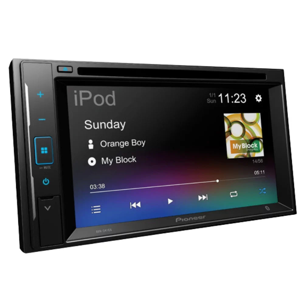 KIT2537 Bundle with Pioneer Multimedia DVD Car Stereo and Installation Kit - for 2006-2010 Ford Explorer / Bluetooth Touchscreen, Backup Camera, Double Din Dash Kit
