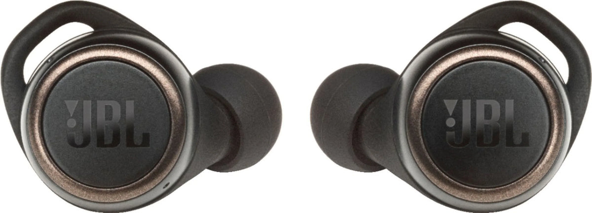 Restored JBL Live 300TWS True Wireless In-Ear Bluetooth Headphones - Dark (Refurbished)