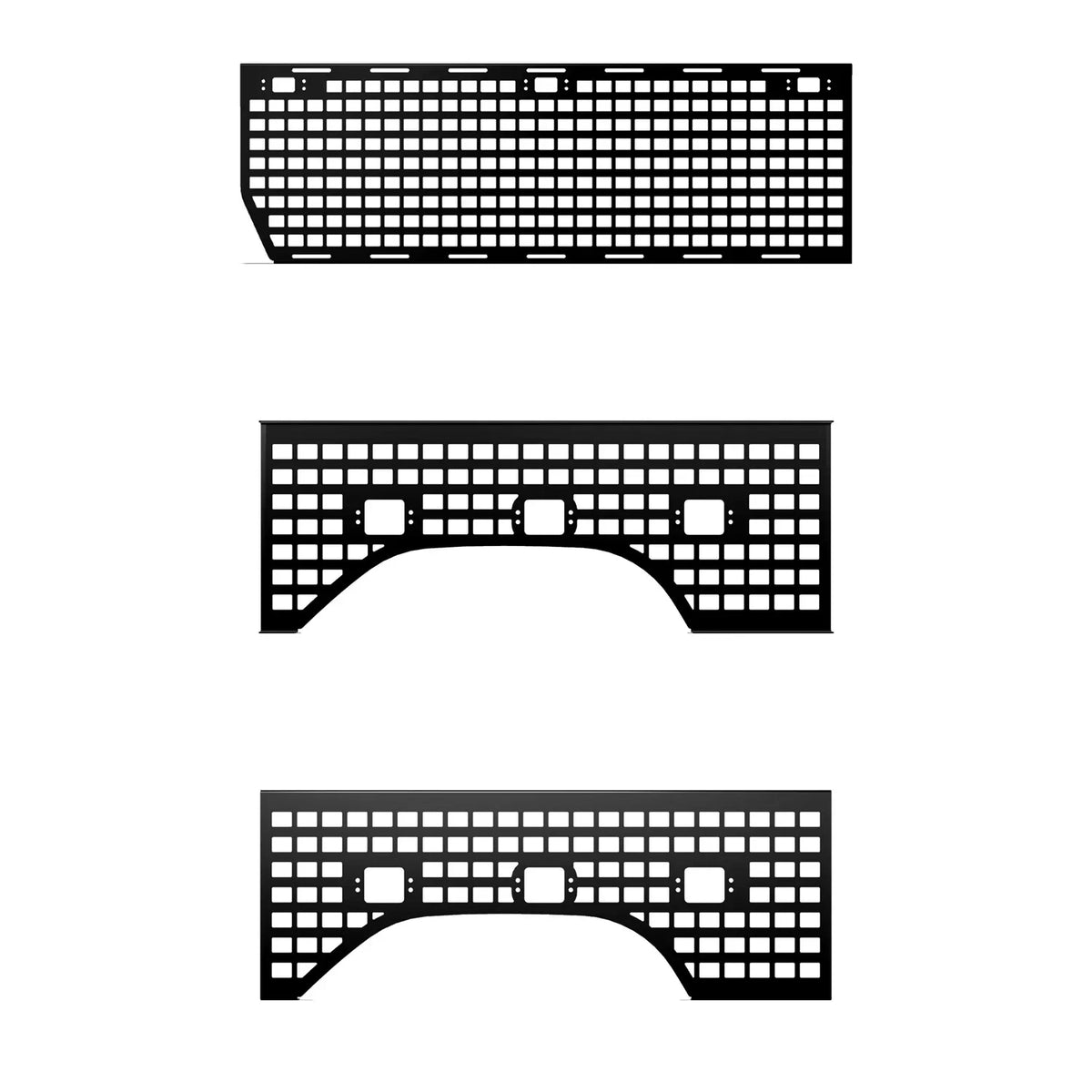 Putco 195002 Molle Panel Fits 19 Sierra 1500 Limited Silverado 1500 LD Fits select: 2021-2022 CHEVROLET SILVERADO, 2019 CHEVROLET SILVERADO LD