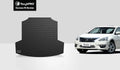 TougRO - Trunk Mat Compatible with NISSAN Altima - All Weather Heavy Duty (Made in USA) - Dark Rubber - 2018