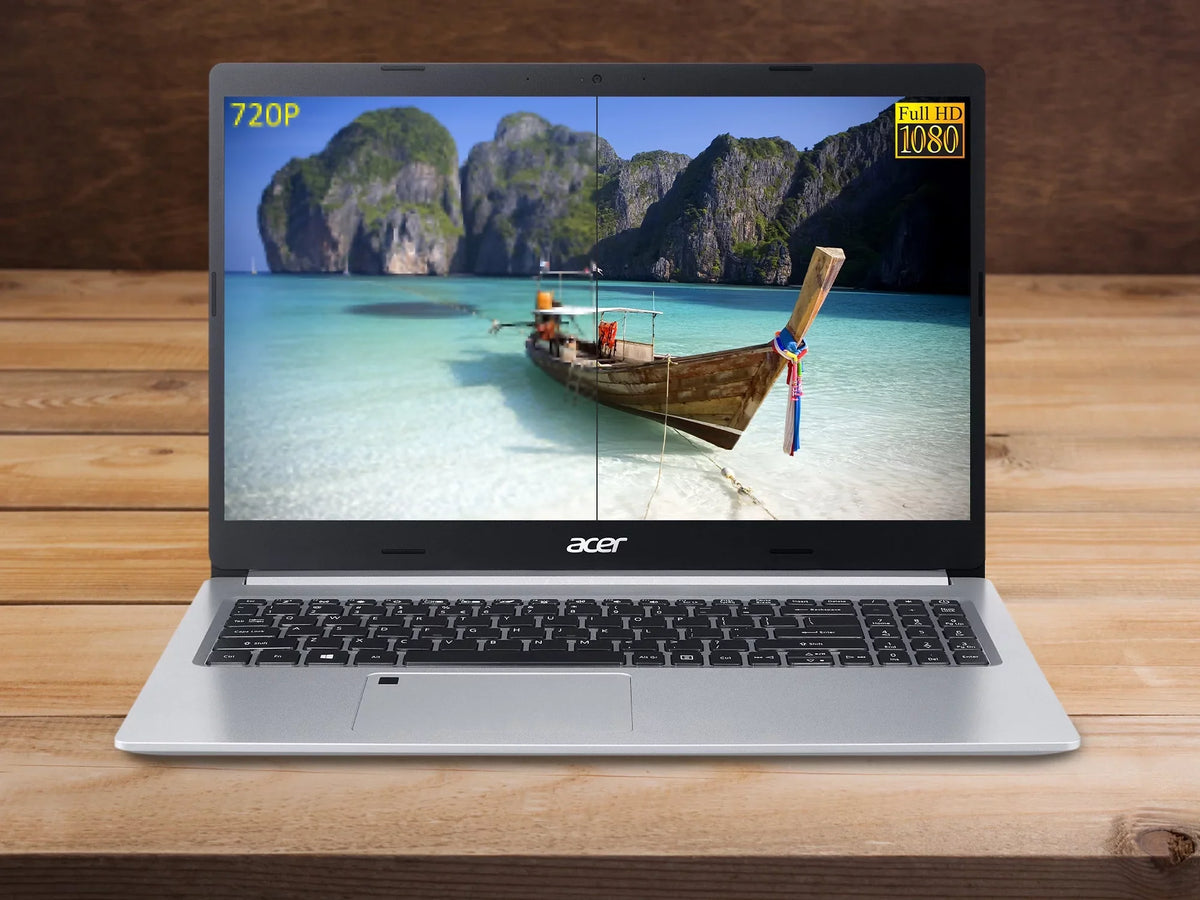 Acer Aspire 5 Laptop, 15.6" IPS FHD Display, AMD Ryzen 3 3350U Upto 3.5GHz, 4GB RAM, 512GB NVMe SSD, Vega 3, HDMI, Wi-Fi, Bluetooth, Windows 10 Pro S