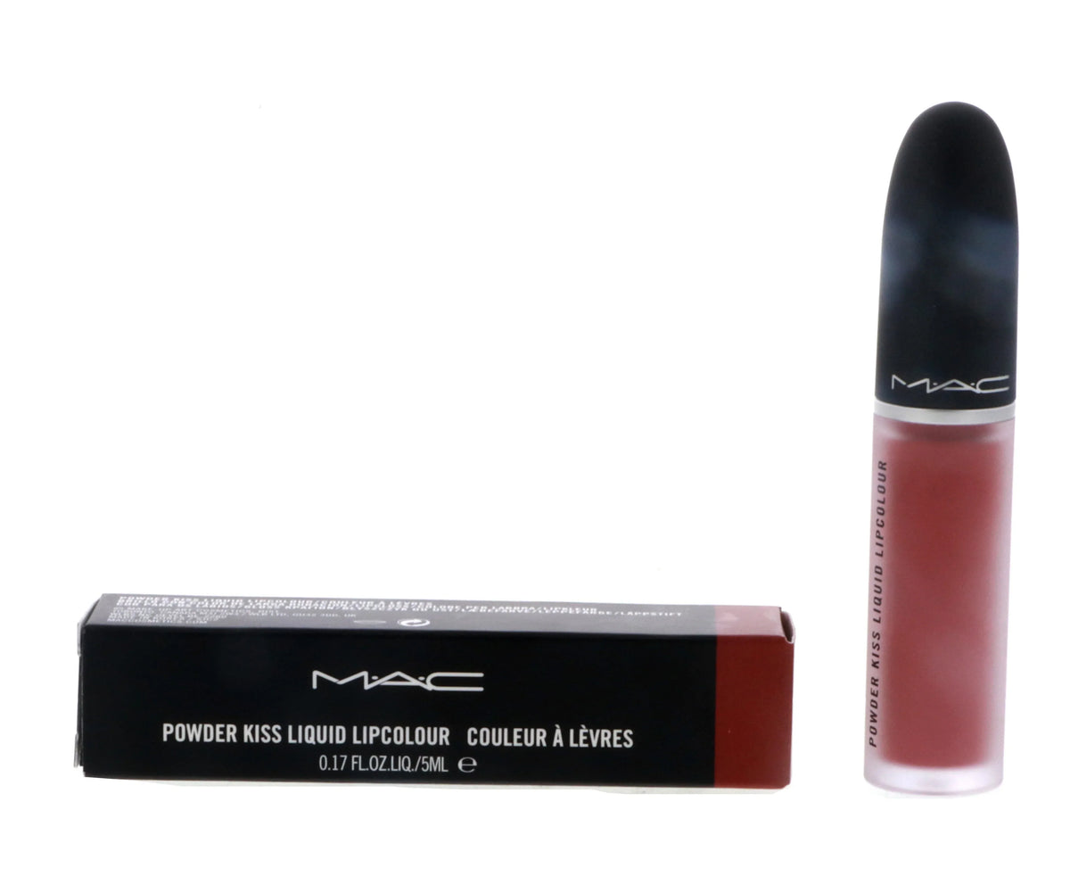 MAC Powder Kiss Liquid Lipcolor by MAC, .17 oz Lipstick - 989 Mull It Over