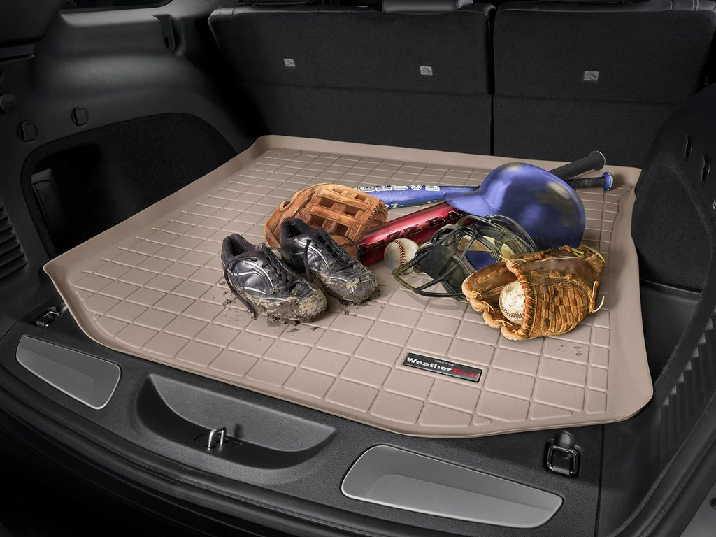 WeatherTech Cargo Trunk Liner compatible with 2011-2014 Jeep Wrangler Unlimited 4-Door - Behind 2nd Row Seating, Grey