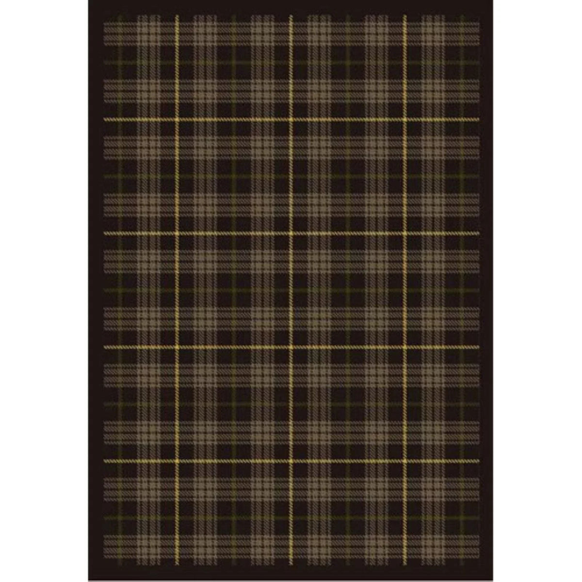 Joy Carpets Bit O ft. Scotch Pine 3 ft.10 in. x 5 ft.4 in. WearOn Nylon Machine Tufted- Cut Pile Whimsy Rug