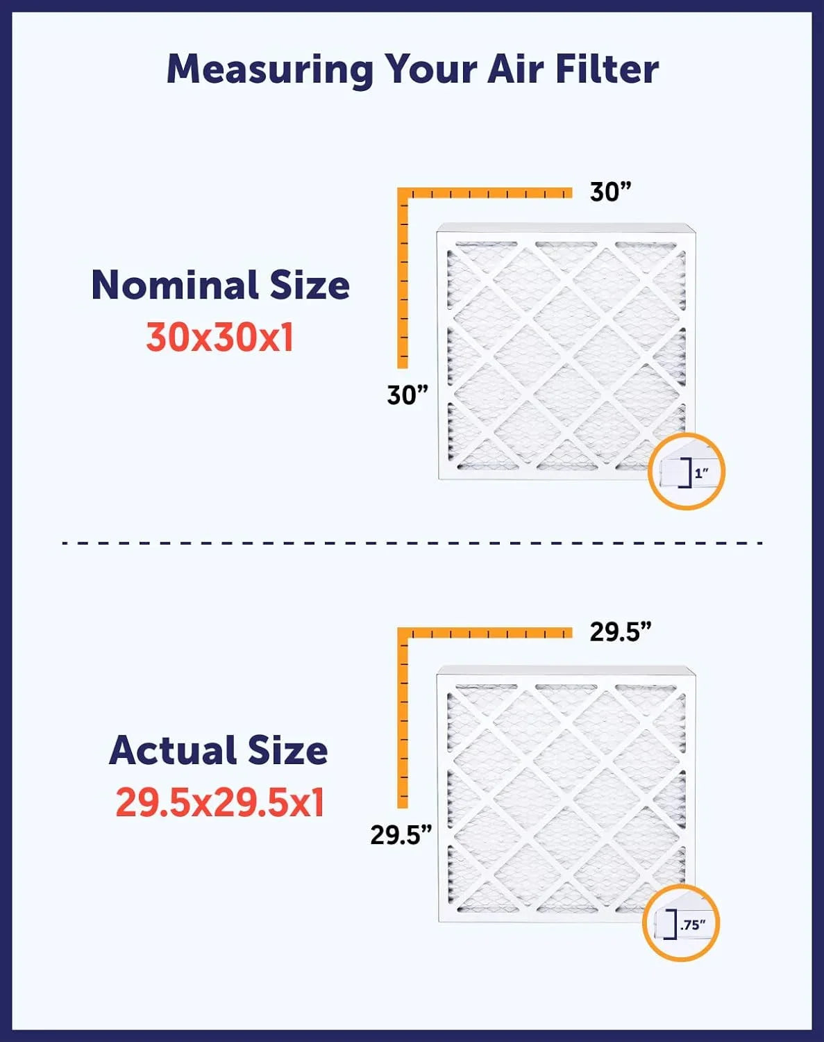 Filter King 12x39x1 Air Filter | 4-PACK | MERV 8 HVAC Pleated A/C Furnace Filters | MADE IN USA | Actual Size: 12 x 39 x .75"