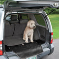 Kurgo Cargo Cape for Dogs, Pet Cargo Liner, Trunk Car Cover, Bumper Flap for Extra Protection, Water Resistant, Storage Pockets, For Cars, SUV, Trucks (Charcoal Grey)