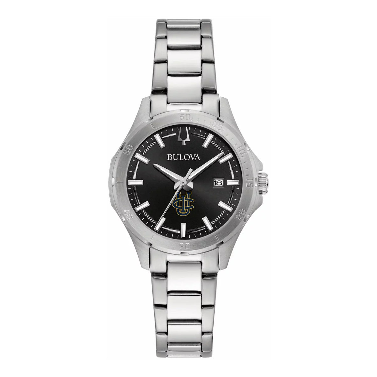 Women's Bulova Ebony UC Irvine Anteaters Stainless Steel Sport Classic Watch