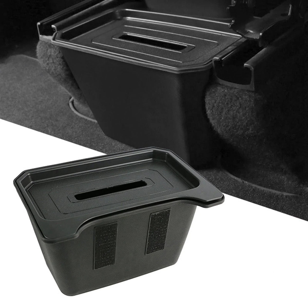 under Seat Storage Box Bin for Easy to Install Car Accessories