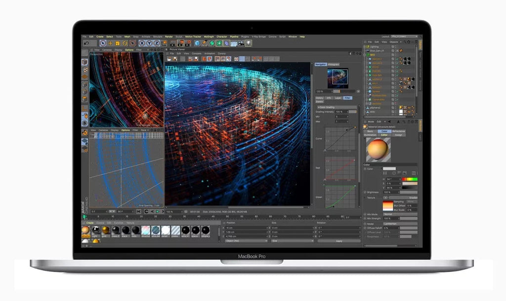 A Grade Macbook Pro 13.3-inch (Retina, Silver, Touch Bar) 1.4Ghz Quad Core i5 (2019) MUHQ2LL/A 256GB SSD 8GB Memory 2560x1600 Display Mac OS Big Sur Power Adapter Included