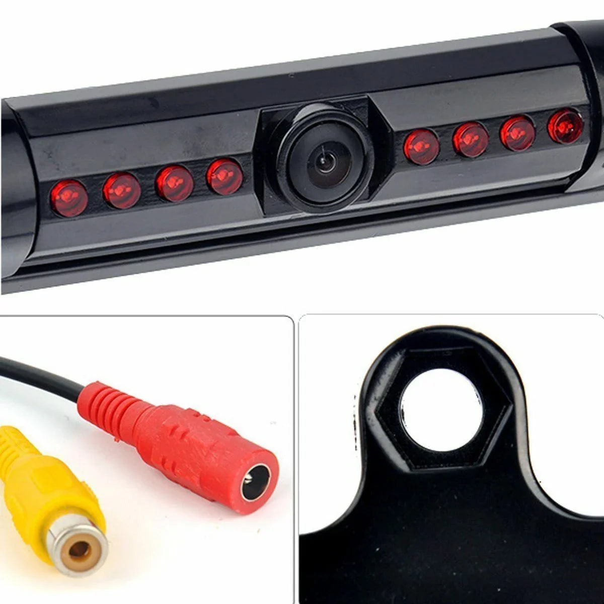 FOR PIONEER AVIC-5200NEX NIGHT VISION CCD COLOR REAR VIEW CAMERA Ebony