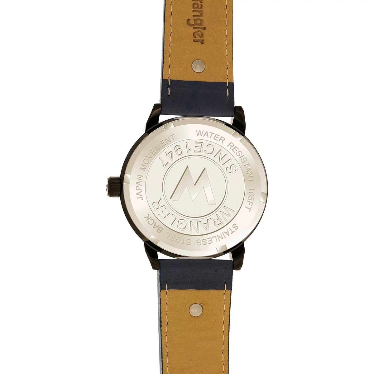 Wrangler 48.5mm Ebony Dial, Blue Strap Watch