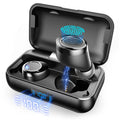 Wireless Earphones TWS True Stereo Earbuds Headphones w Mic Charging Case LED Display Y7V for Galaxy TabPRO 12.2 Tab 3 8.0 7.0 NotePRO 12.2 - TCL Tab 8 - Vankyo MatrixPad S10