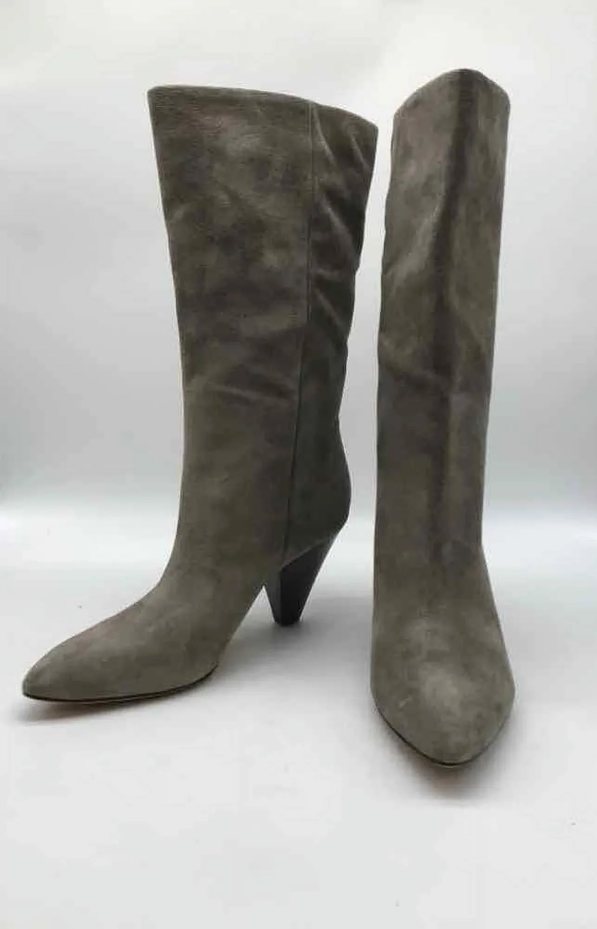 Pre-Owned Veronica Beard Grey Size 6 Tall Boots