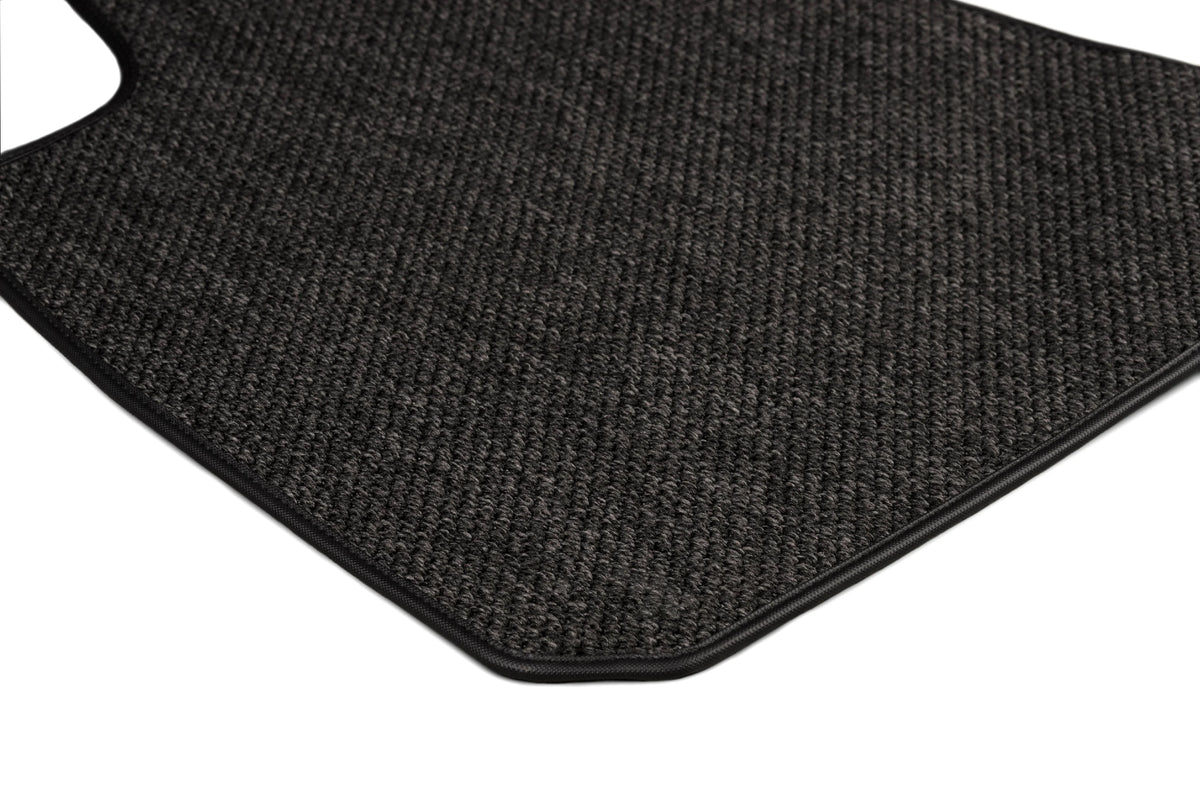 GGBAILEY Ford Explorer Charcoal All-Weather Textile™ Carpet Car Mats, Custom Fit for 2015, 2016, 2017, 2018, 2019 - Large Cargo Mat (w/ Rear Seat Down)