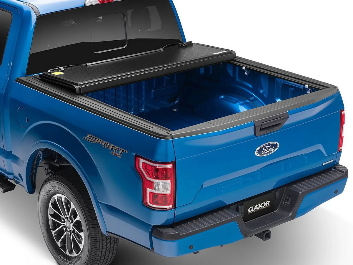 Gator EFX Hard Tri-Fold Truck Bed Tonneau Cover | GC14003 | Fits 2015 - 2022 Chevy/GMC Colorado/Canyon 6' 2" Bed (74")