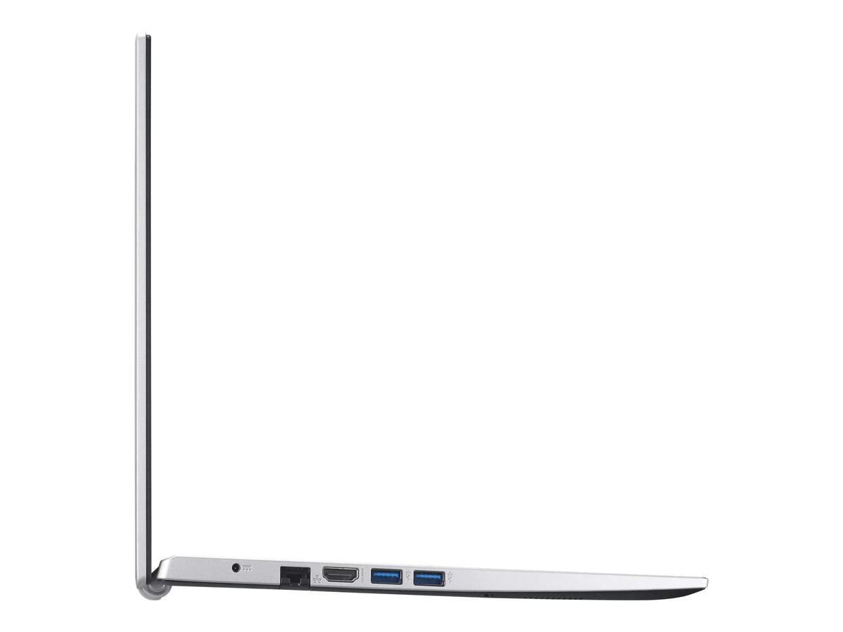 Acer Aspire 3 A315-58 - Core i7 - 1165G7 / up to 4.7 GHz - Win 11 Home - Iris Xe Graphics - 8 GB RAM - 512 GB SSD - 15.6" TN 1920 x 1080 (Full HD) - 802.11a/b/g/n/ac/ax - pure silver - kbd: US Intl