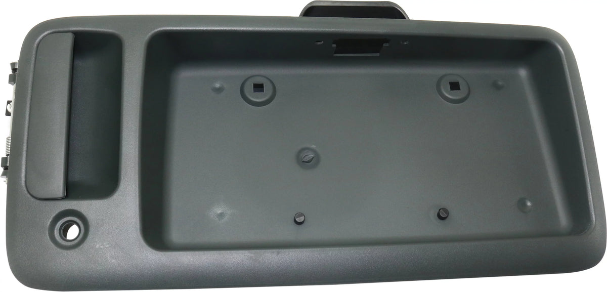 Replacement REPC491395 Exterior Door Handle Compatible with 1996-2002 GMC Savana 1500 Chevrolet Express Rear - Back Textured Gray