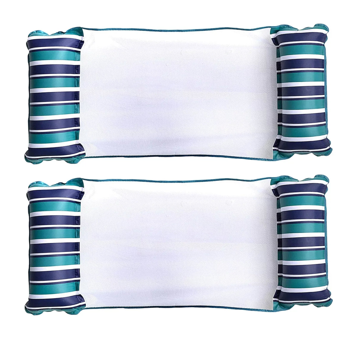 Aqua Deluxe Monterey XL Hammock 4 in 1 Multi Purpose Float, Teal (2 Pack)