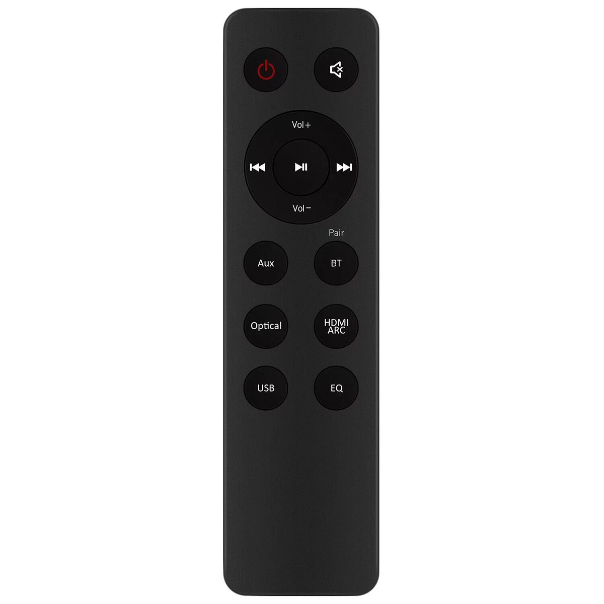 New Replace Remote Control for Philips B5105 2.0 CH Soundbar Speaker Soundbar