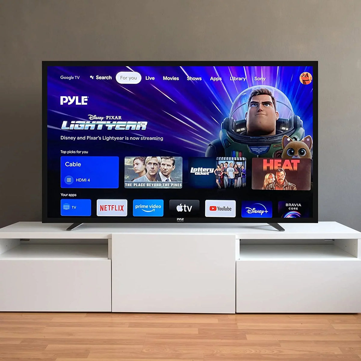 32 inch HD LED Smart TV, Supports Up to 1366×768 Resolution, Built in WebOS 5 Operating System